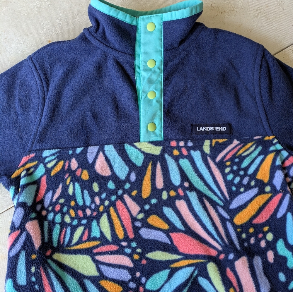 Lands End 6-7, Size Small Fleece